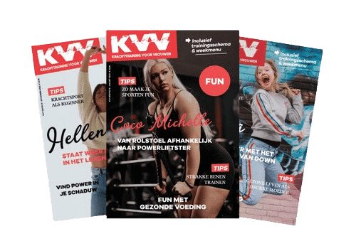 KVV Magazine - Tijdschrift voor vrouwelijke krachtsporters